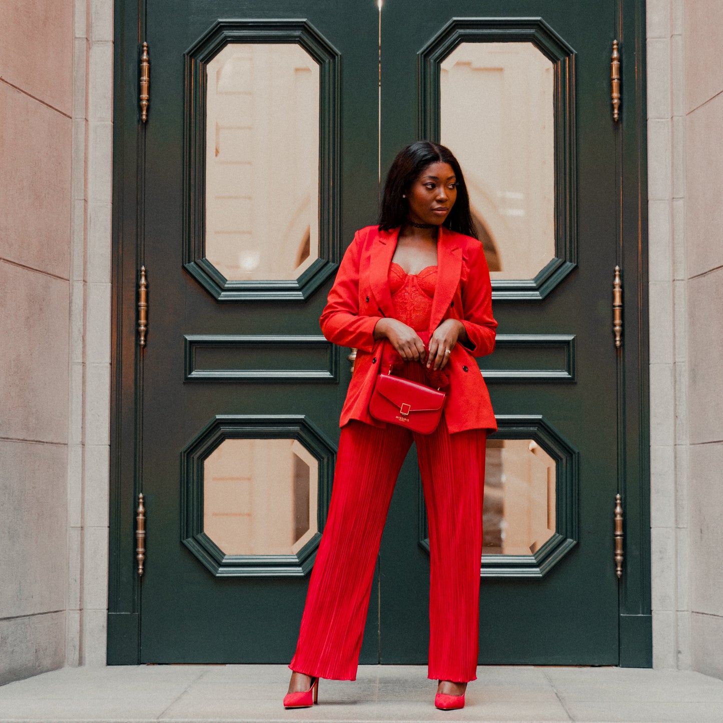 Miss Zuri - Wine Red