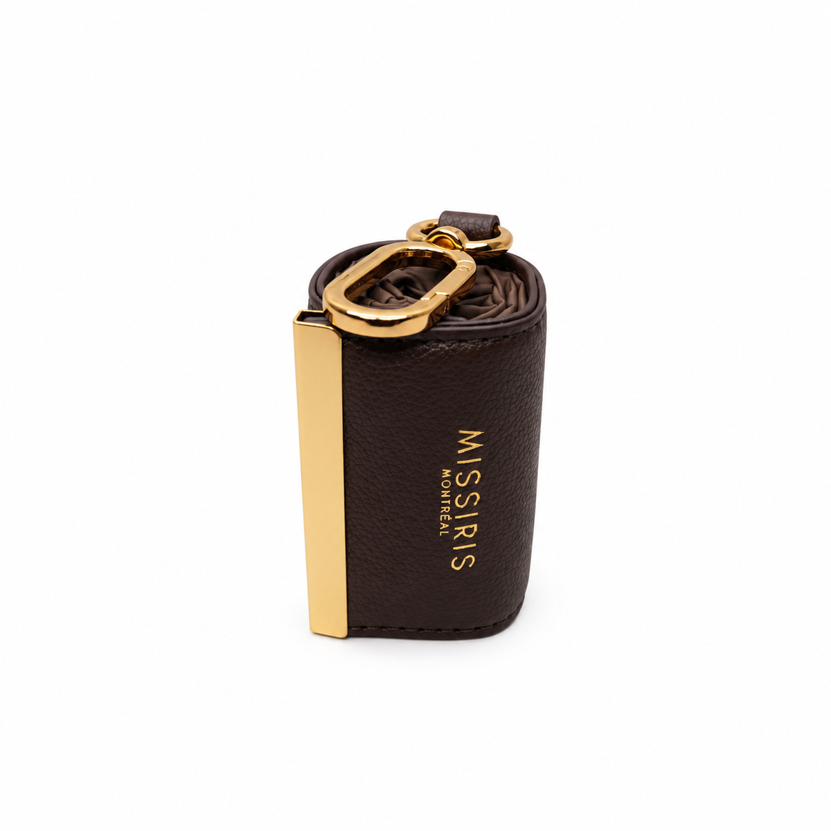 Miss Kim (Foldable Vegan Leather Shopping Bag with Keychain)