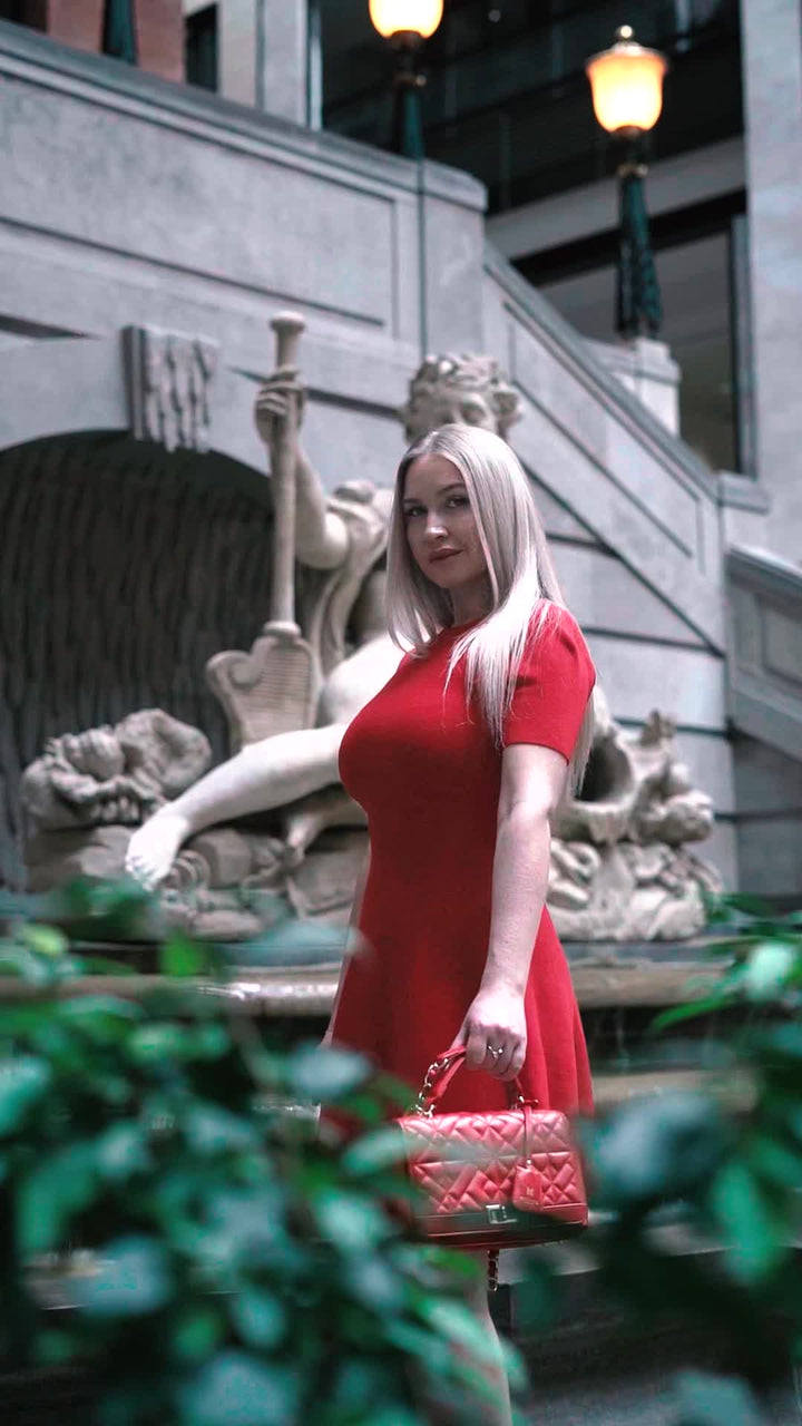 Une touche de rouge