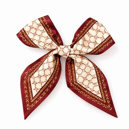Miss Paris - Brown (Bag scarf)