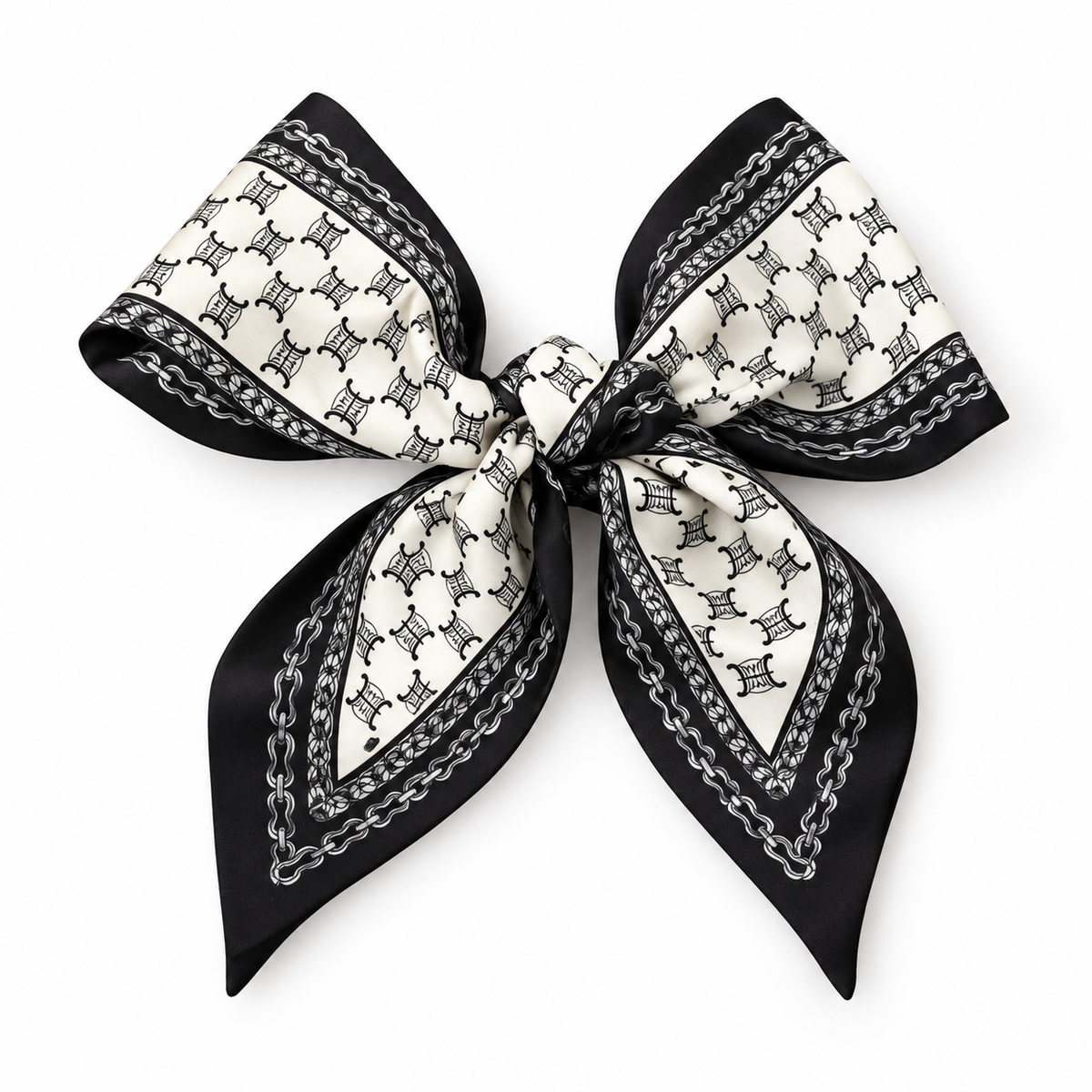 Miss Paris - Noir (Foulard de sac)