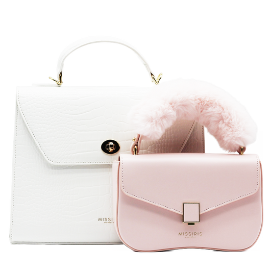 Bundle Aya x Zuri (White & Soft Pink)